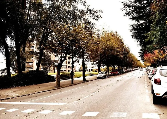 Vistas A La Ria Y Garaje En El Castro, Centro Appartement *